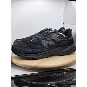 Mens 14 - New Balance 990v6 Triple Black Athletic Shoes Sneakers Made In USA EUC